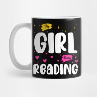 This Girl Loves Reading - Bookworm Enthusiast Mug